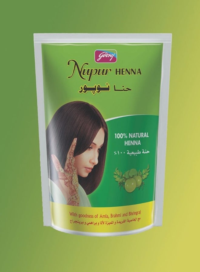 جودريج حنة شعر طبيعية Nupur وزن 200 جم - Image 2