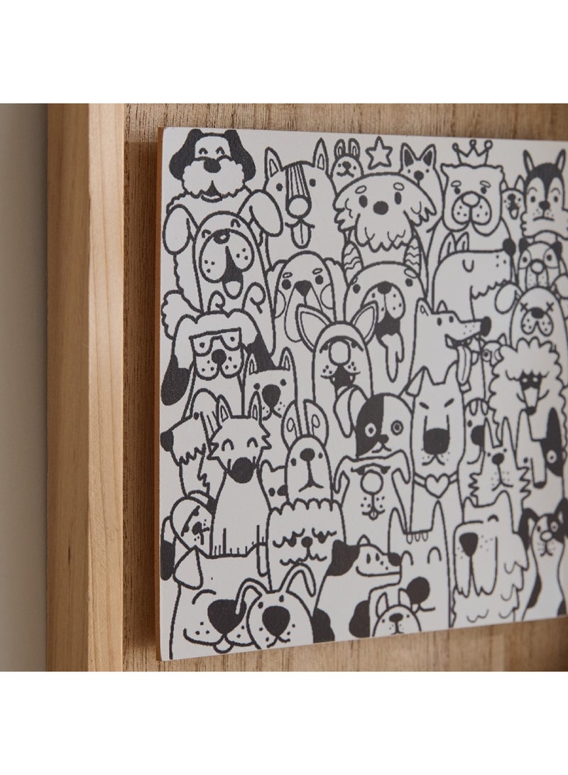 Home Box Forresta Animal Mob Wall Frame 25 x 3 x 25 cm  - Image 3