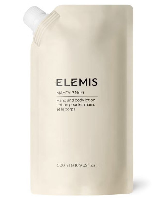 Elemis ELEMIS Mayfair No.9 Hand and Body Lotion Refill Pouch 500ml  - Image 4