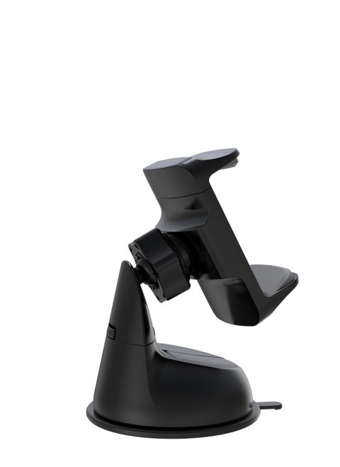 Universal suction cup base for mobile phone, desktop and car dashboard from Devia, 360 degrees rotated, easy to adjust the required angle, RoHS certified