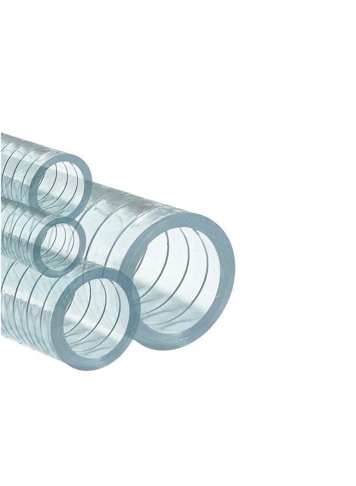 ABBASALI PVC Flexible Reinforced Clear Hose (1/2in,25m)  - Image 2