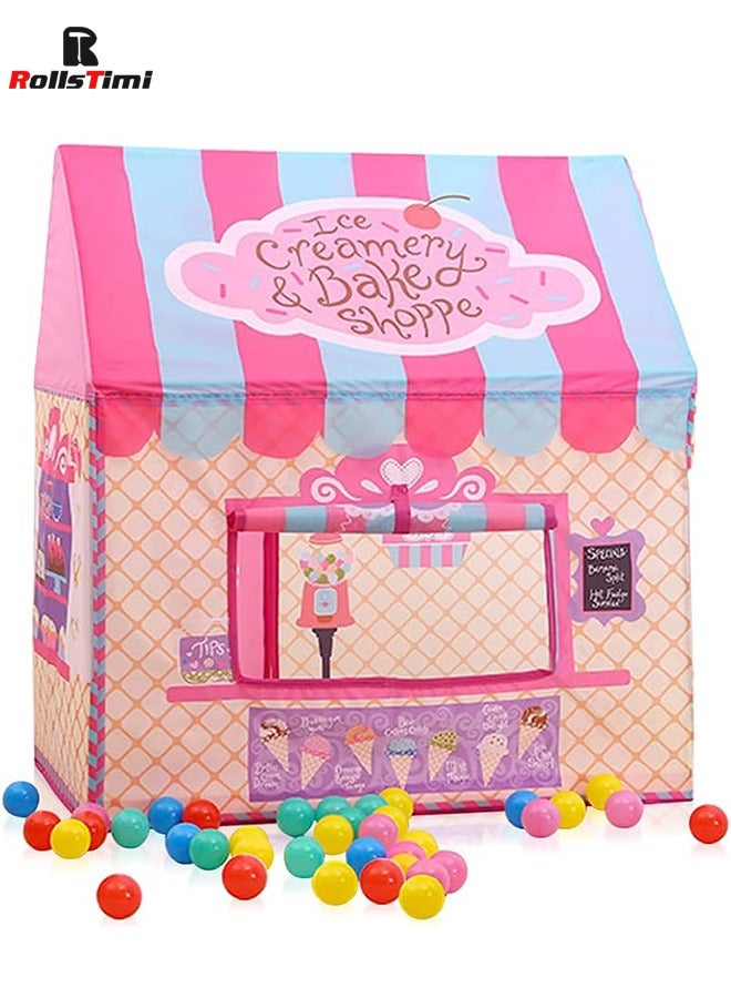 RollsTimi  Mini Dessert Princess House Play Tent 110x100x70cm - Image 1