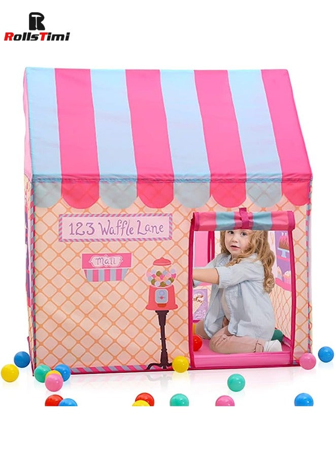 RollsTimi  Mini Dessert Princess House Play Tent 110x100x70cm - Image 3
