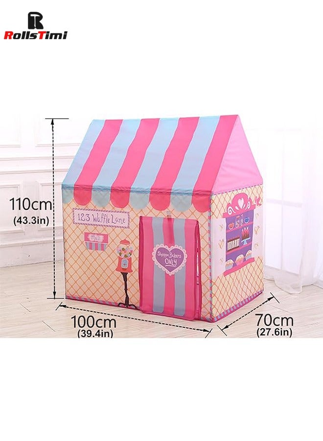 RollsTimi  Mini Dessert Princess House Play Tent 110x100x70cm - Image 4