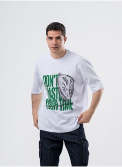 Arafa Oversized Men cotton T-shirt relaxed fit 