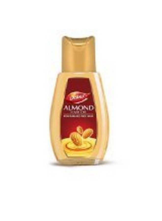 Dabur زيت شعر اللوز مع بروتين الصويا واللوز وفيتامين E لشعر غير لزج وخالٍ من التلف 200 مل - Image 2