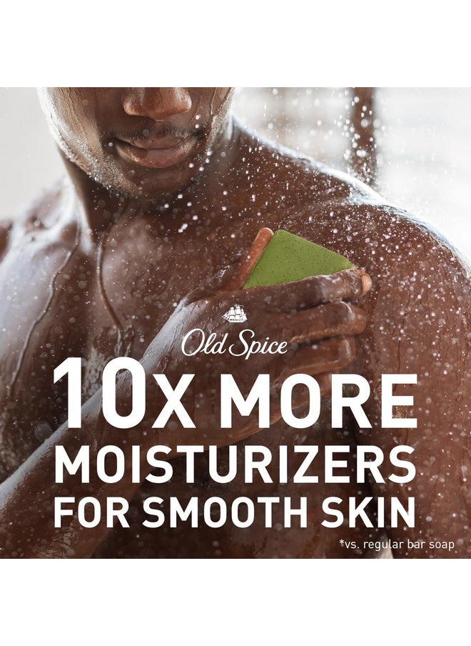 Old Spice - Old Spice Premium Bar Soap, Off the Grid Sandalwood + Aloe Vera Scent, With Plant Based Cleansers, 5.0 oz (Pack of 6) - Image 1