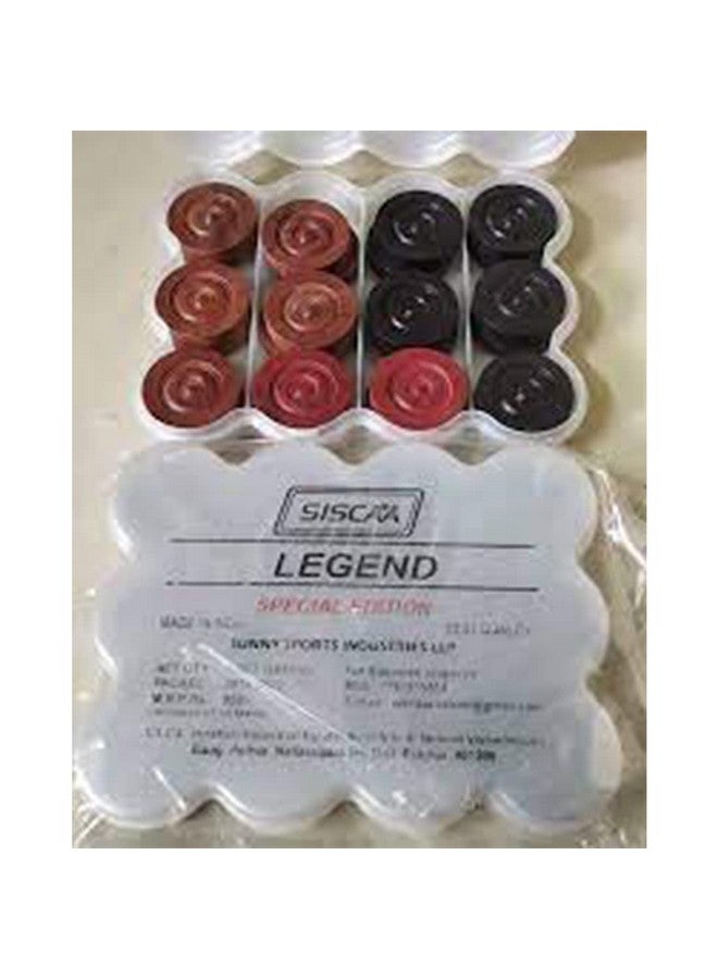 Siscaa Legend Carrom Coins,For 12+ Years,Color Black/Natural, Big Kid - Image 4
