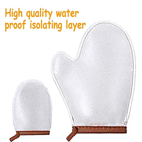 ANSPHIE 5 Pack Self Tanning Mitt Applicator Tanning Mitts Self Tanner Kit, Self Tanner Mitt Applicator Sunless Tanner Mitt Self Tanning Glove for Self Tan Mitt Applicator Self Tanner Mit Tanner Glove - Image 2
