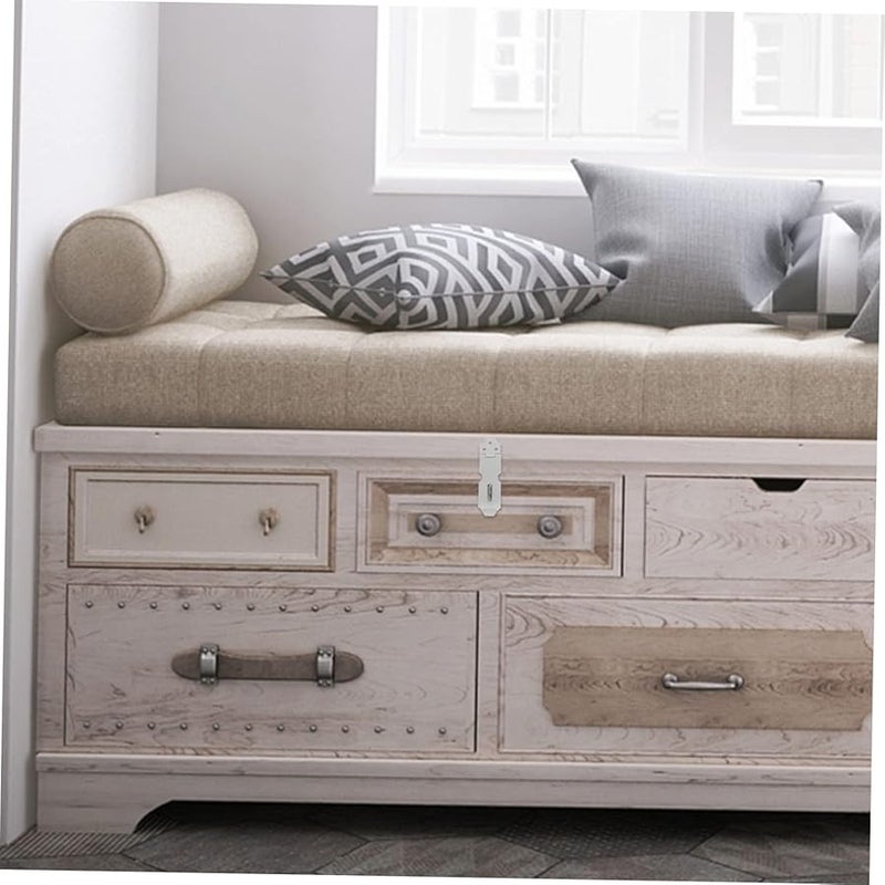 Jojofuny 10Pcs Stainless Steel Door Security Latches for Home Office and RV - Image 5