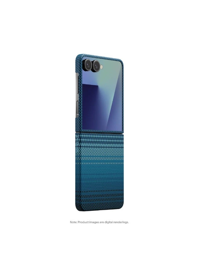 PITAKA Samsung Galaxy Z Flip7 Ultra-Slim Case Moment · Moonrise
