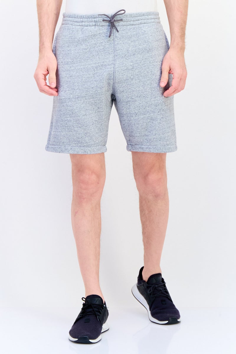 DOCKERS Men Heather Basic Shorts, Grey - Image 1