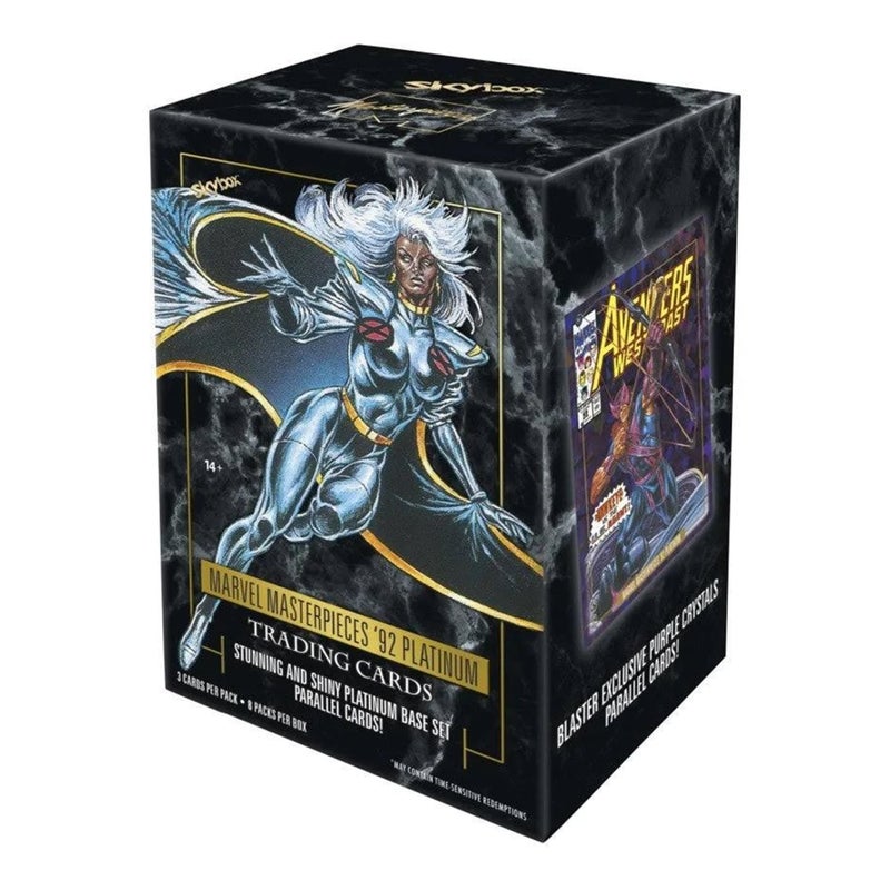 Upper Deck 2024 Marvel Masterpieces 92 Platinum Blaster Box 24 Count CollectibleCard Box Blaster - Image 2