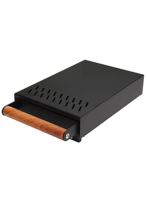 Coffee Espresso Knock Box Drawer Wood Handle Grounds Cub Pro