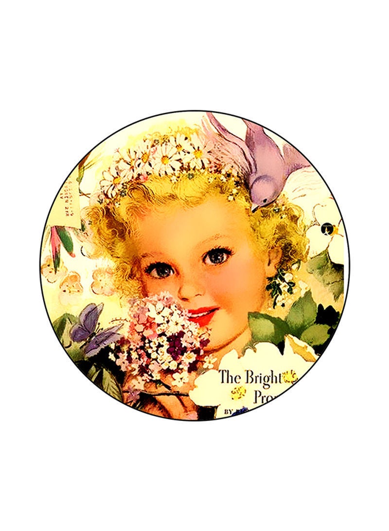 RKN Vintage Art Printed Mouse Pad Multicolour