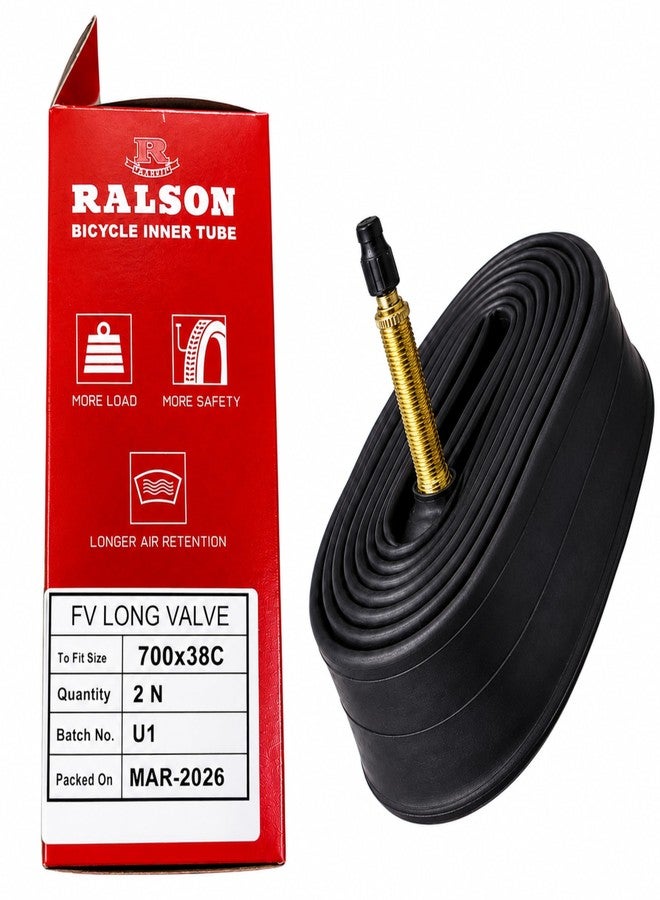 FCCRACING Bicycle Cycle RALSON 700x 38c Inner Tube, Tube for Bicycle (Pack of 2) - Image 3