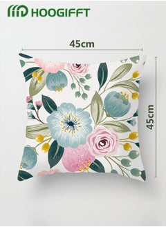 Pillow Covers Set of 4, Throw Pillow Cover, Decorative Flowers and Plant Cushion Covers 45cm x 45cm,For Living Room Sofa Couch Bed Pillowcases 18x18 inches（Double sided pattern） - pzsku/Z587122F2A956F535E5C0Z/45/_/1727251043/60ac98cf-a263-457d-9c69-1fb307219794