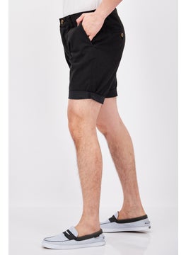 Threadbare Men Solid Chino Short, Black  - Image 4
