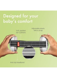 Alpine Muffy Baby Ear Defenders - Noise Cancelling Ear Muffs For Babies And Toddlers From 12 To 36 Months - Prevent Hearing Damage - Improve Sleep On The Move - Comfortable Fit  - Image 2