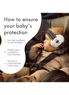 Alpine Muffy Baby Ear Defenders - Noise Cancelling Ear Muffs For Babies And Toddlers From 12 To 36 Months - Prevent Hearing Damage - Improve Sleep On The Move - Comfortable Fit  - Image 5