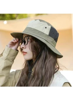 Summer Lightweight Quick-Dry Mountaineer Cap[Splicing] Army Green [Splicing] Army Green