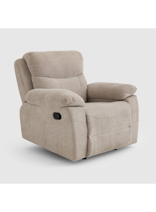 ariika Spencer recliner lazyboy chair Material 100% Rasta fabric , Dimensions 74 x 95 x 105 cm, 40 KG, Beige - Image 1