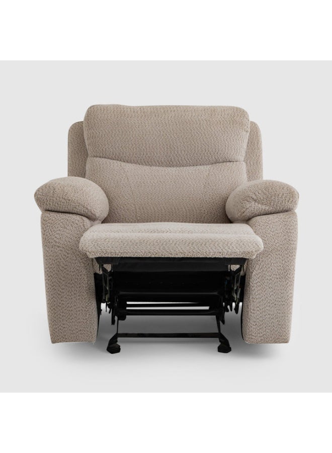 ariika Spencer recliner lazyboy chair Material 100% Rasta fabric , Dimensions 74 x 95 x 105 cm, 40 KG, Beige - Image 3