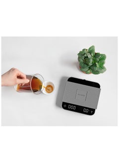 acaia Pearl Coffee Scale - With Built-in Flow-Rate Indicator, USB-C charging, and Brighter Display for sunlight readability- Pitch Black  - Image 4