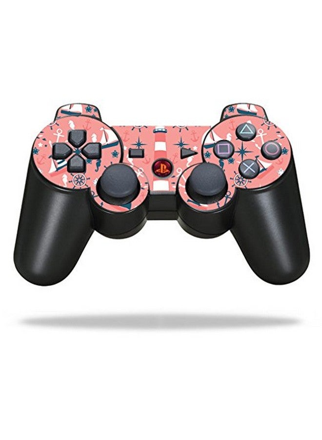 MIGHTY SKINS Mightyskins Skin Compatible With Sony Playstation 3 Ps3 Controller Wrap Sticker Skins Nautical Dream - Image 1