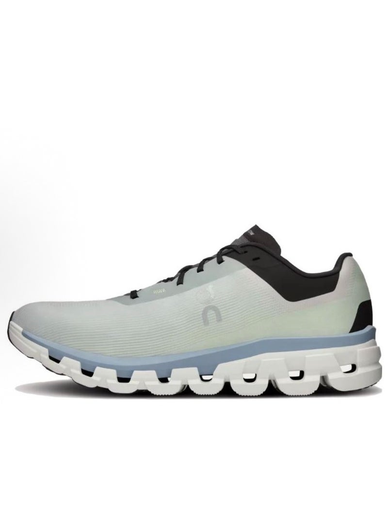 ON cloud flow 4 casual sneakers gray blue white black  - Image 2