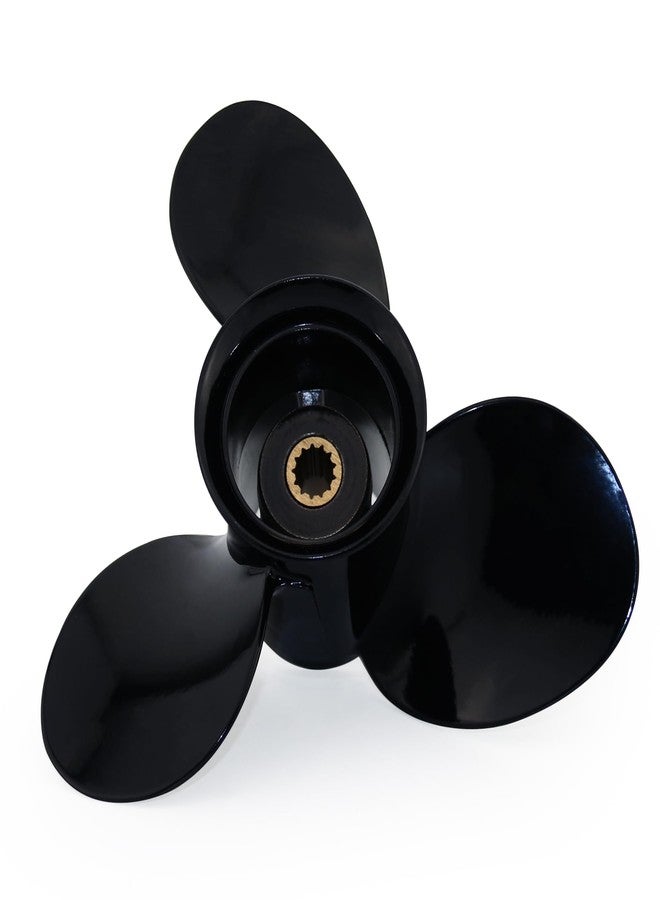 CAPTAIN Aluminum Outboard Propeller Fit Evinrude/Johnson Engines 8-15HP 13Tooth Spline RH (9.25x8) - Image 2