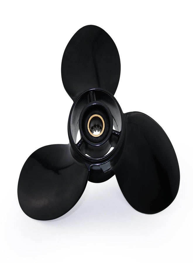 CAPTAIN Aluminum Outboard Propeller Fit Evinrude/Johnson Engines 8-15HP 13Tooth Spline RH (9.25x8) - Image 4