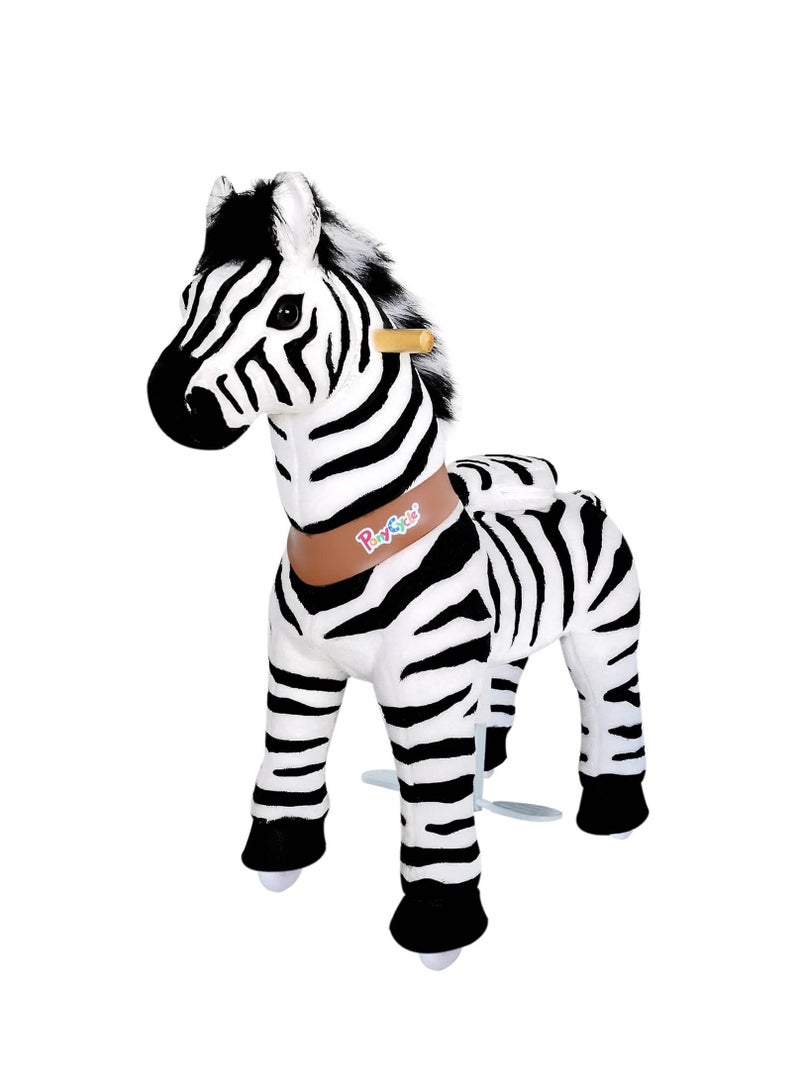 PonyCycle Official Licensed Kids Riding Horse Toy No Battery No Electricity Indoor and Outdoor best Gift for Kids 4 to 9 years - Medium - Image 1