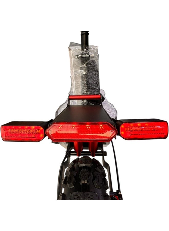 وينر سكوتر كهربائي عالي الأداء للبالغين مزود ببطارية 48 فولت، وفرامل قرصية مزدوجة ونظام تعليق - Image 3