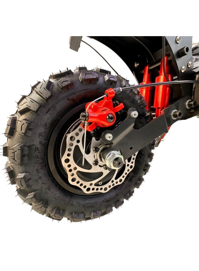 وينر سكوتر كهربائي عالي الأداء للبالغين مزود ببطارية 48 فولت، وفرامل قرصية مزدوجة ونظام تعليق - Image 4