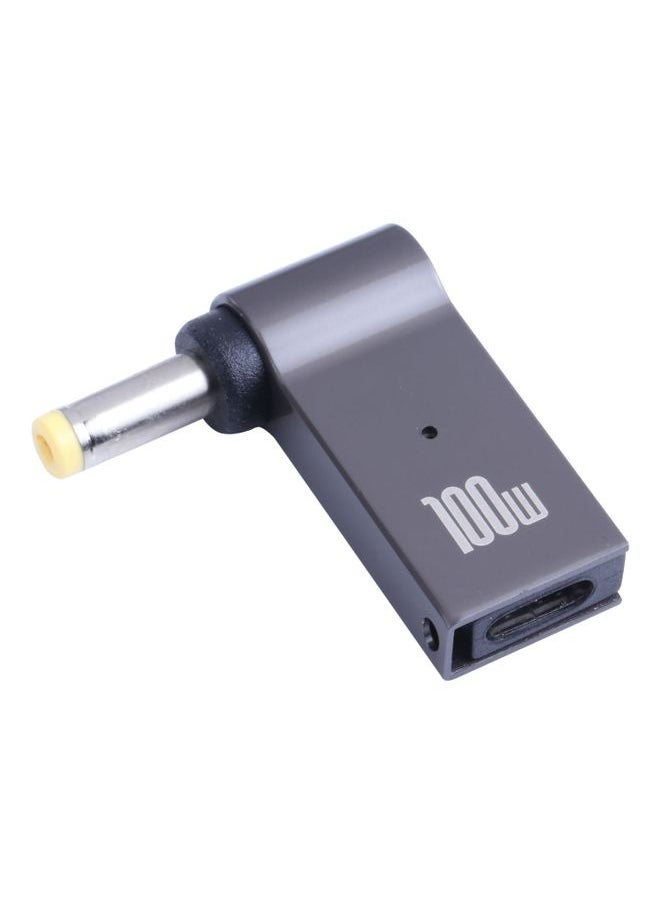 BURAQ 100W USB-C / Type-C Female to DC 4.8x1.7mm Male Computer Charging Adapter  - Image 1