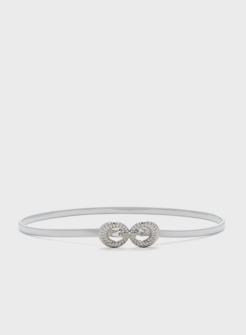 Ella Limited Edition Double Buckle Chain Belt