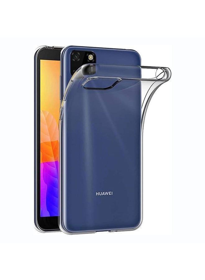O Ozone Clear Classic Case Compatible With Huawei Y5p| Transparent Shockproof Soft TPU Back Cover | Slim Lightweight Anti-Yellow Protective Phone Case - Image 5