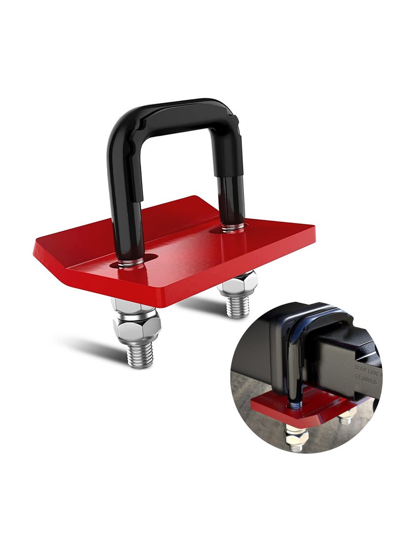 Heavy Duty Hitch Tightener and Stabilizer for 1.25" and 2" Hitches, Anti-Rattle, Rubber Isolator, Rust-Resistant Coating - Image 1