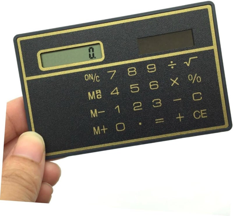 Solar Power Mini Calculator Ultra Thin Portable Design Handheld Digital Calculators for Students Office School Supplies Energy Saving - Image 5