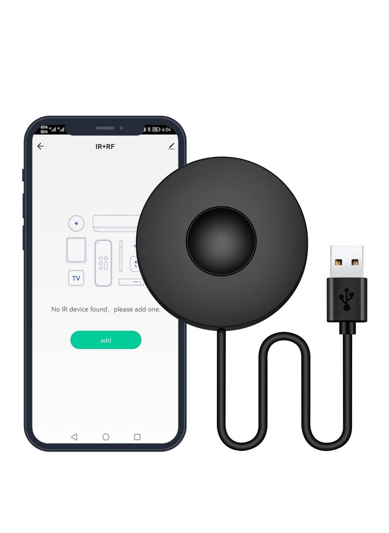 SYOSI - Smart IR RF Remote Control,Universal WiFi Infrared for TV DVD AC & RF Appliances - Compatible with Alexa, Google Home - Image 1