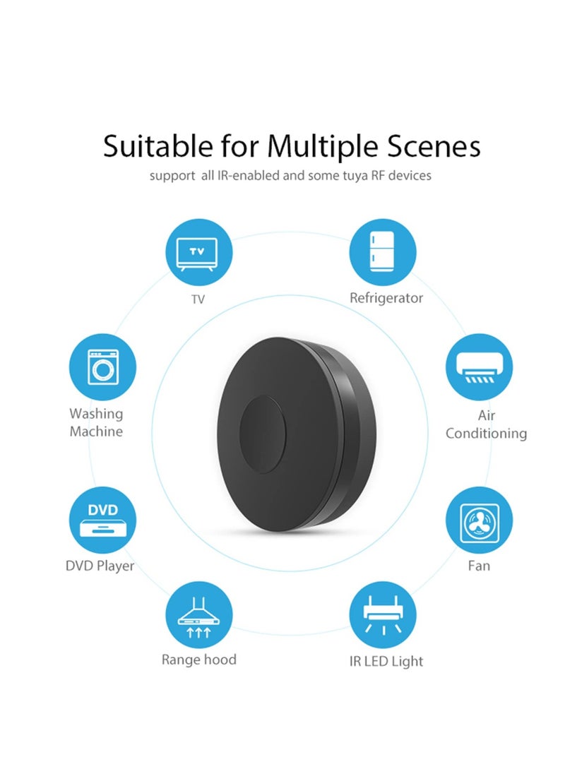 SYOSI - Smart IR RF Remote Control,Universal WiFi Infrared for TV DVD AC & RF Appliances - Compatible with Alexa, Google Home - Image 1