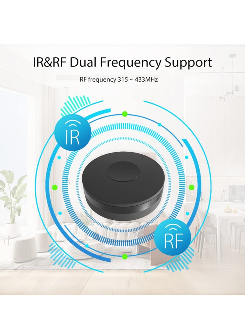 SYOSI - Smart IR RF Remote Control,Universal WiFi Infrared for TV DVD AC & RF Appliances - Compatible with Alexa, Google Home - Image 1