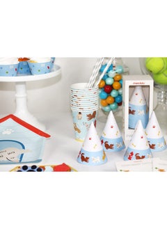 Merrilulu Dog Paper Cups, 12 Ct | Dog Party Supplies | Puppy Birthday Party Disposable Tableware  - Image 2