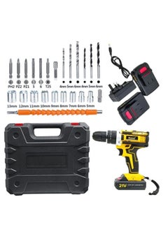 Roxon ROXON (RX21VCD) 21V Cordless Impact Screwdriver Drill Machine With Tool Kits  - Image 4