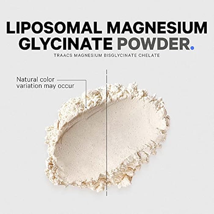 Codeage Magnesium Glycinate Powder Supplement, 2-Month Supply, Bisglycinate Magnesium Chelate, Unflavored, Liposomal Delivery, Chelated Magnesium Powder Mineral, Non-GMO Vegan, 3 oz - Image 3