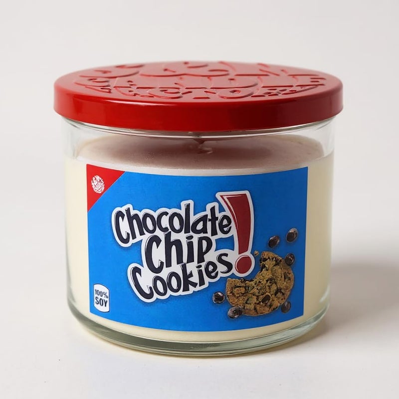 S&M Candle Factory Chocolate Chip Cookies Candle ~ 3 Wick ~ Premium Coconut & Soy Wax - Image 4