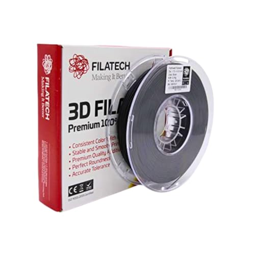 Filatech FilaFlexible 40 TPEE Based Ultra Resilience 3D Printer Filament 175mm 003mm Accuracy Printing 05kg Spool Made in UAE Black - Image 1