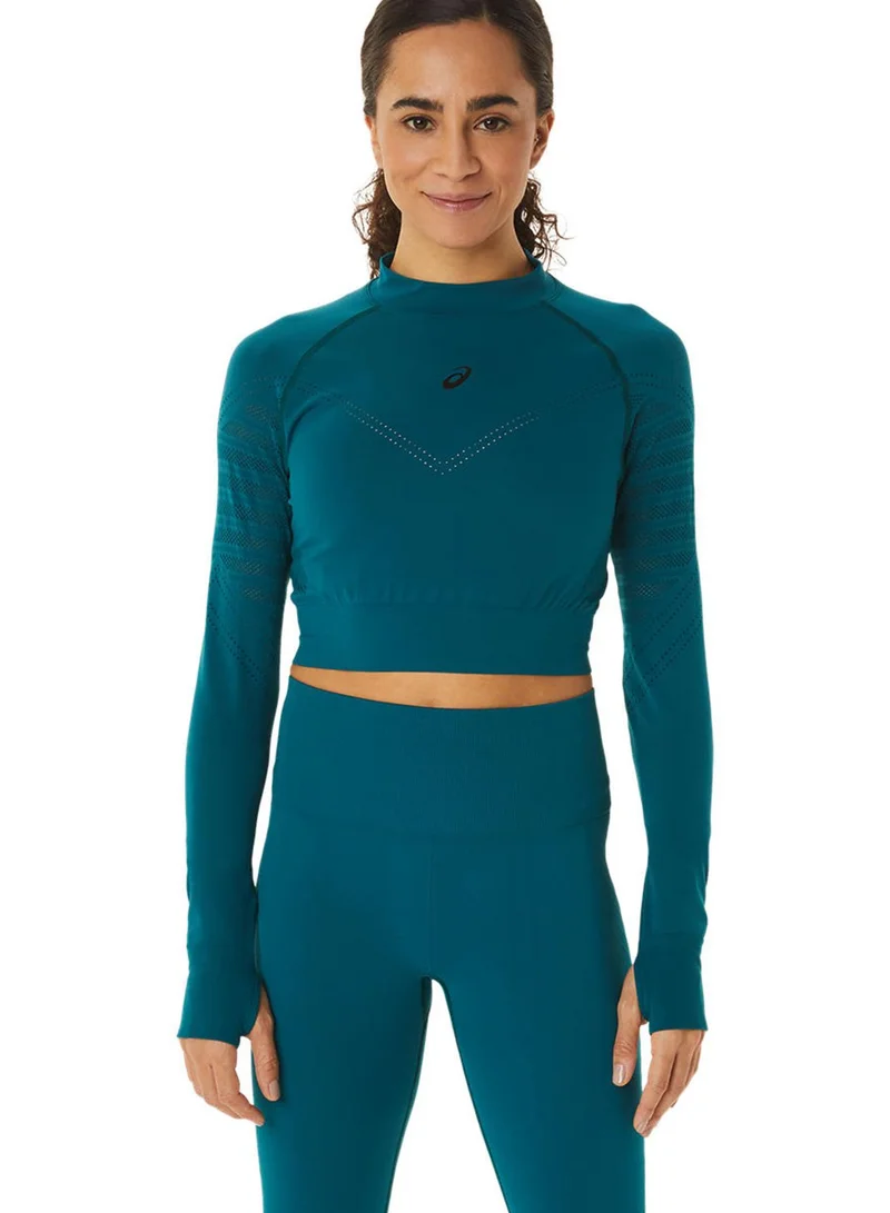 asics Seamless Logo Cropped T-Shirt