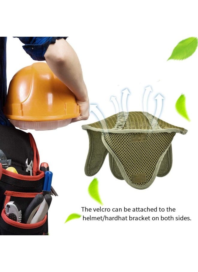 klarako - Safety Head Protection Hard Hat Cap Pad Liner 3D Air Mesh Microfiber Helmets Cooling Pad Soft Cotton Sweatband - Image 1
